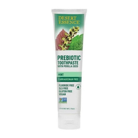 Desert Essence, Prebiotic Plant Based Toothpaste Mint, 6.25 Oz Desert Essence