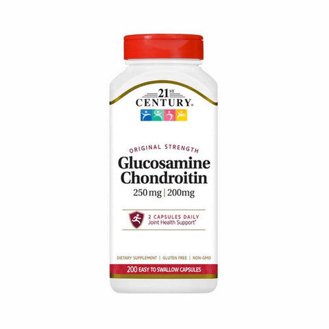 21st Century, Original Strength Glucosamine Chondroitin, 200 Caps 21st Century