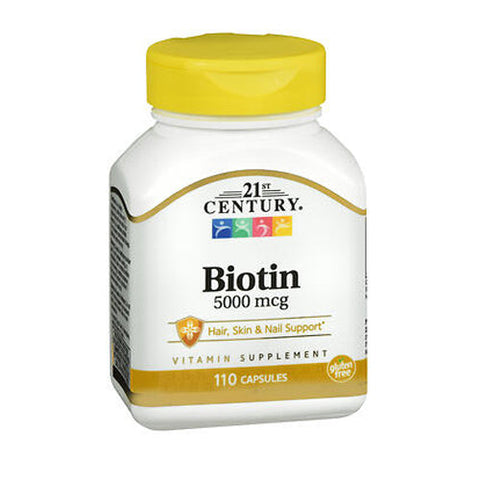 21st Century, 21st Century Biotin, 110 Caps 21st Century