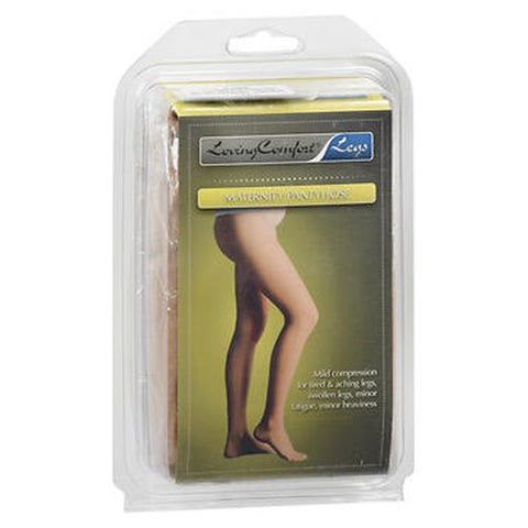 Loving Comfort, Maternity Pantyhose Firm Compression Tall Beige, 1 Each Loving Comfort