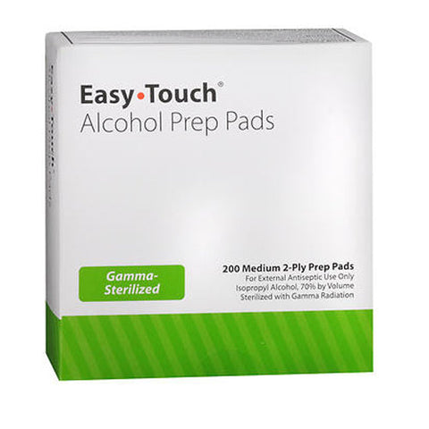 Easy Touch, Alcohol Prep Pads, 200 Each Easy Touch