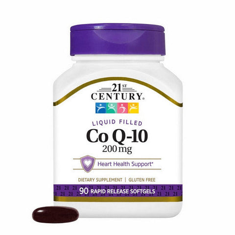 21st Century, Liquid Filled Coq-10, 200 Mg, 90 Softgels 21st Century