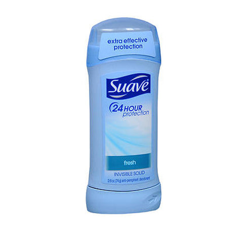 Suave, Anti-Perspirant Deodorant Invisible Solid Fresh, 2.6 Oz Suave