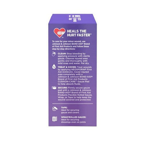Band-Aid, Cushion-Care Gauze Pads Medium 3 X 3 Inch, 25 Each Band-Aid