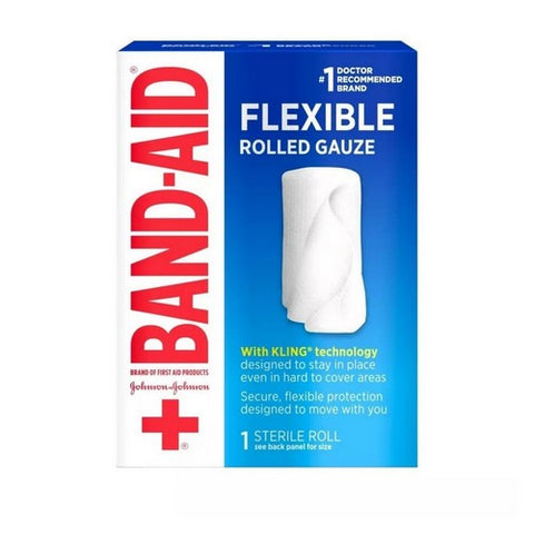 Band-Aid, Rolled Gauze Small, 1 Each Band-Aid