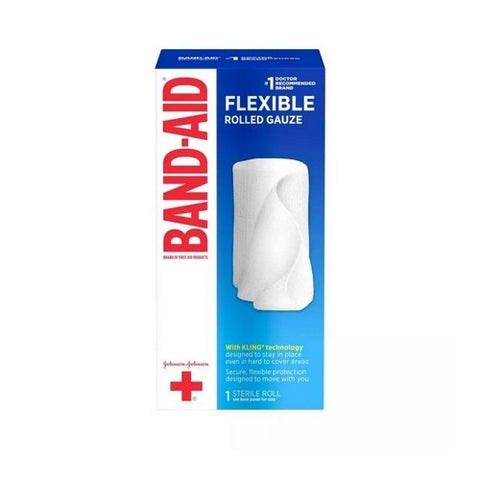 Band-Aid, Rolled Gauze Large, 1Each Band-Aid