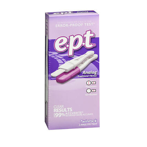 E.P.T., Analog Pregnancy Tests, 2 Each E.P.T.