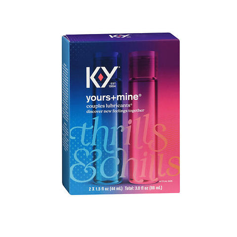 K-Y, Yours Plus Mine Couples Lubricants, 3 Oz K-Y