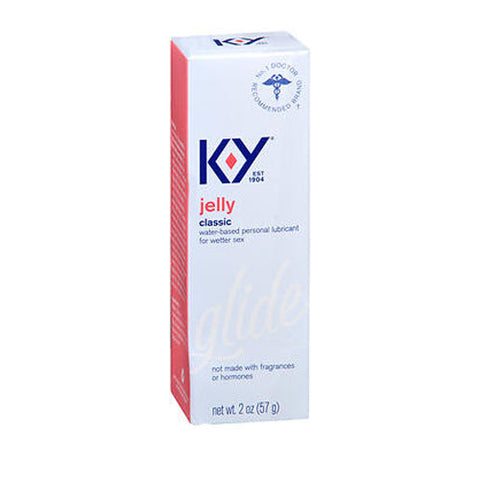 K-Y, Classic Jelly Water-Based Personal Lubricant, 2 Oz K-Y