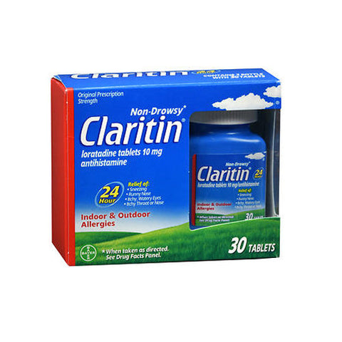 Claritin, 24 Hour Allergy, 30 Tabs Claritin