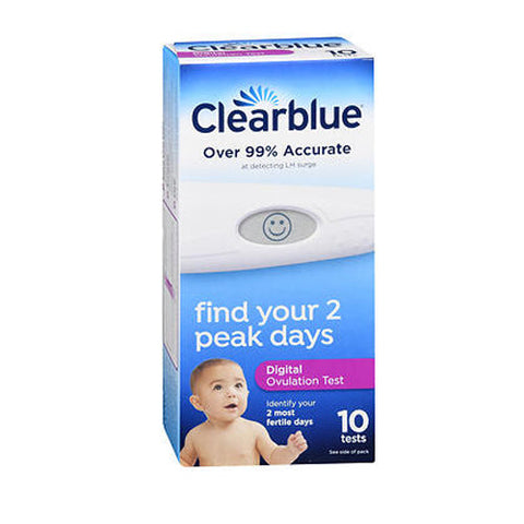 Clearblue, Digital Ovulation Tests, 10 Each Clearblue