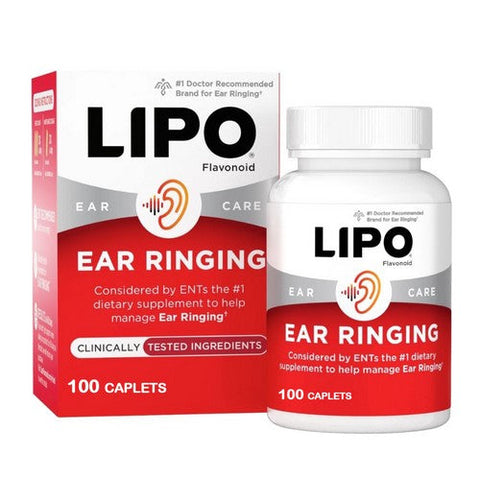 Lipo-Flavonoid, Reduces Ear Ringing, 100 Caplets Lipo-Flavonoid