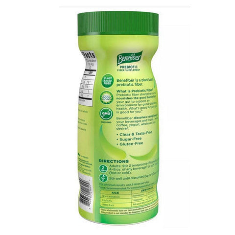 Benefiber, Prebiotic Fiber Powder, 8.7 Oz Benefiber