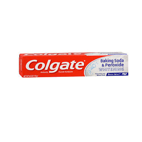 Colgate, Baking Soda & Peroxide Whitening Toothpaste, 6 Oz Colgate