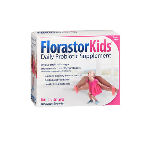 Florastor, Kids Dual Action Probiotic Easy To Mix Powder, 20 Each Florastor