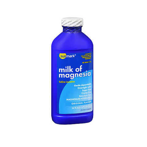 Sunmark, Milk of Magnesia Original Flavor, 16 Oz Sunmark