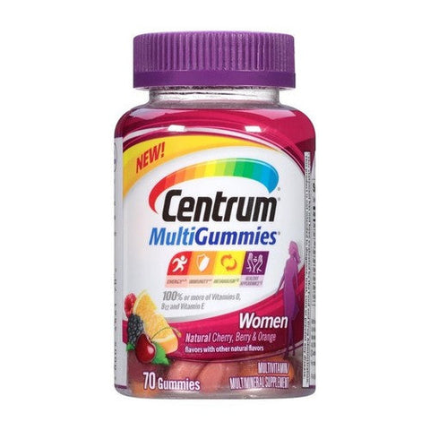 Centrum, Women Multi Gummies, 70 Gummies Centrum