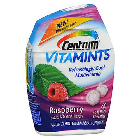 Centrum, Vitamins Raspberry, 60 Chews Centrum