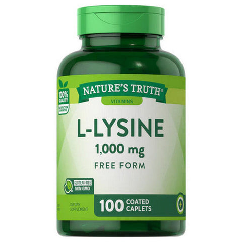 Nature's Truth, L-Lysine, 1000 Mg, 100 Tabs Nature's Truth