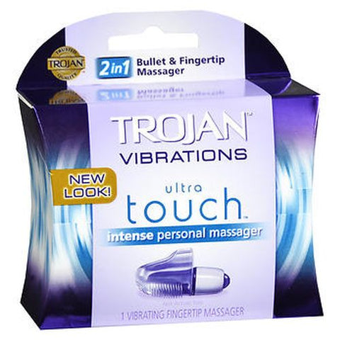 Trojan, Vibrations Ultra Touch Intense Personal Massager, 1 Each Trojan