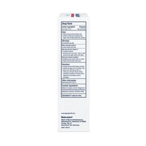 Aquaphor, Baby 3 in 1 Diaper Rash Cream, 3.5 Oz