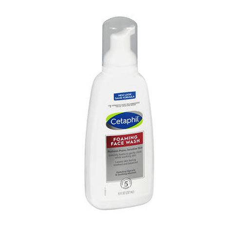 Cetaphil, Foaming Face Wash Redness Prone Sensitive Skin, 8 Oz Cetaphil