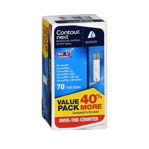 Contour, Next Blood Glucose Test, 70 Each Contour