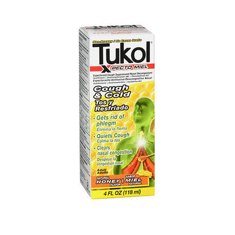 Tukol, X-Pecto Honey Cough And Cold Liquid, 4 Oz Tukol