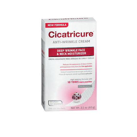 Cicatricure, Deep Wrinkle Face & Neck Moisturizer, 2.1 Oz Cicatricure