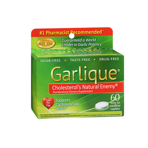 Garlique, Garlique Standardized Dietary Supplement Caplets, 60 Tab Garlique