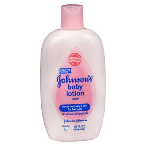 Johnson's, Baby Moisturizing Pink Lotion With Coconut Oil Hypoallergenic, 16.9 Oz Johnson's