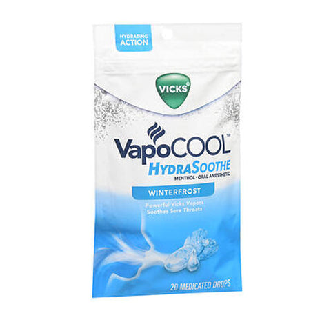 Vicks, Vapocool Medicated Drops Cool Blue, 20 Each Vicks