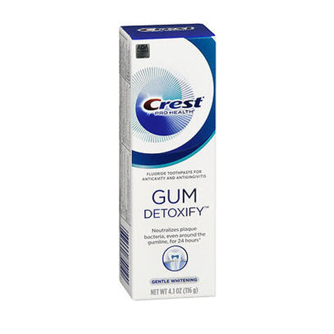 Crest, Gum Detoxify Gentle Whitening Fluoride, 4.1 Oz Crest