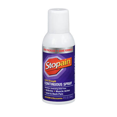 Stopain, Continuous Spray Extra Strength, 4 Oz Stopain