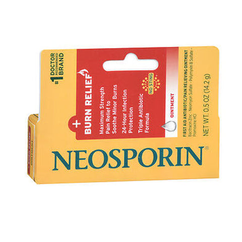 Neosporin, Plus Burn Relief Ointment, 0.5 Oz Neosporin