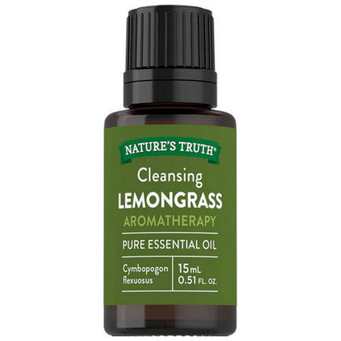 Nature's Truth, Pure Essential Oil Lemongrass, 15 Ml Nature's Truth