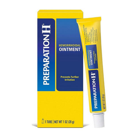 Preparation H, Hemorrhoidal Ointment, 1 Oz Preparation H