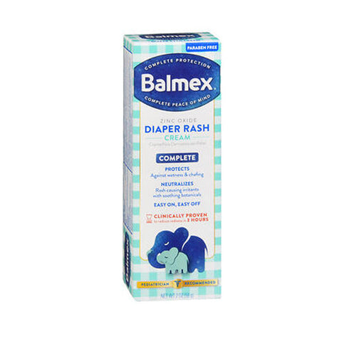 Balmex, Zinc Oxide Complete Diaper Rash Cream, 2 OZ, 2 Oz Balmex
