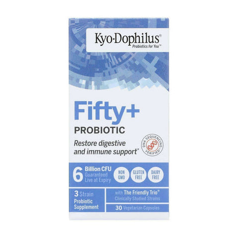 Kyolic, Fifty+ Probiotics, 30 Caps Kyolic