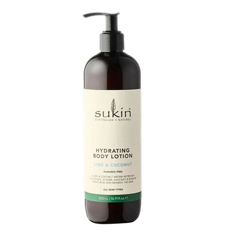 Sukin, Hydrating Lime C Body Lotion, 16.9 Oz Sukin
