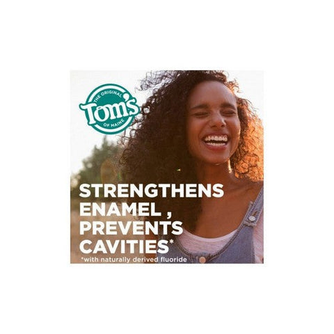 Tom's Of Maine, Whole Care Natural Anticavity Toothpaste With Fluoride Spearmint, 4 Oz Tom's Of Maine
