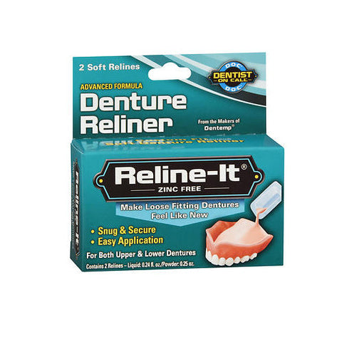 D.O.C., DOC Reline-It Denture Reliner, 2 Each D.O.C.