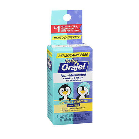 Baby Orajel, Daytime & Nighttime Cooling Gels For Teething, 0.36 Oz Baby Orajel