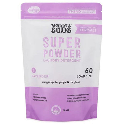Molly's Suds, Super Laundry Powder Lavender, 50 Loads Molly's Suds
