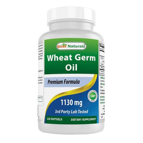 Best Naturals, Wheat Germ Oil, 1130 mg, 120 Soft Gels Best Naturals