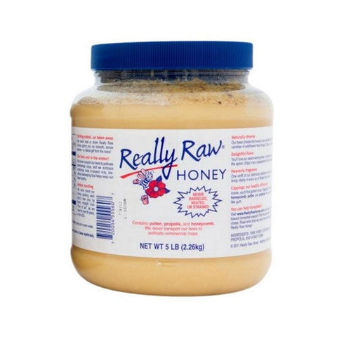 Really Raw, Honey Unstrained, 5 Lb Really Raw