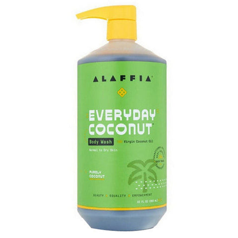 Alaffia, Everyday Coconut Body Wash, 32 Oz Alaffia