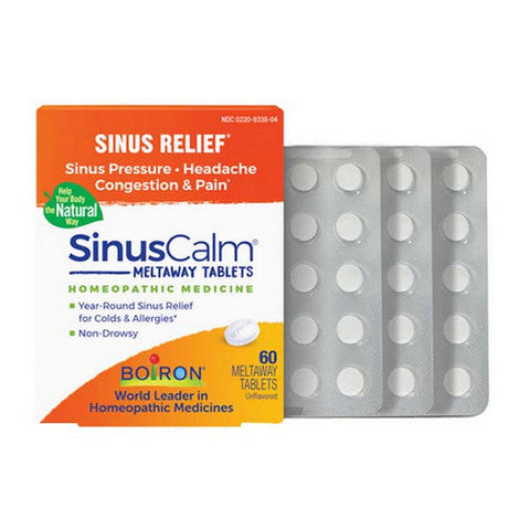Boiron, Sinus Calm Sinus Relief, 0, 60 Tabs Boiron