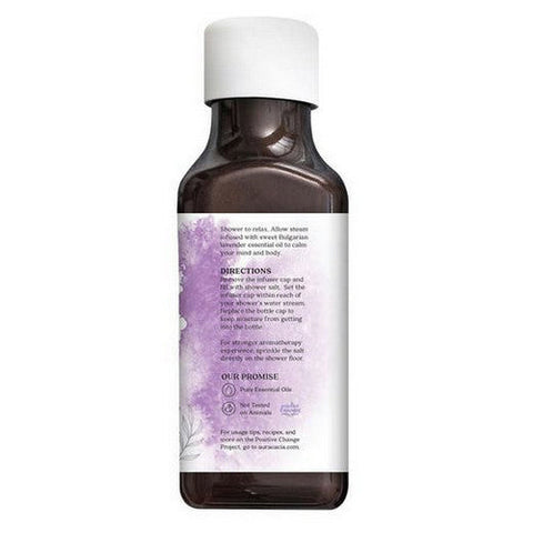 Aura Cacia, Shower Salt, Relaxing Lavender 16 Oz