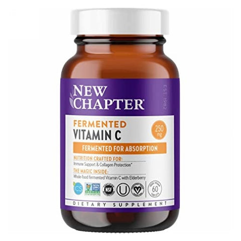 New Chapter, Fermented Vitamin C, 60 Count New Chapter